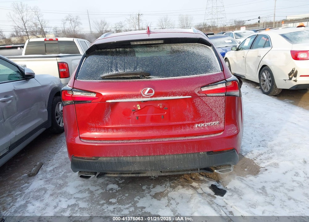 2017 LEXUS NX 200T VIN: JTJBARBZ9H2140003