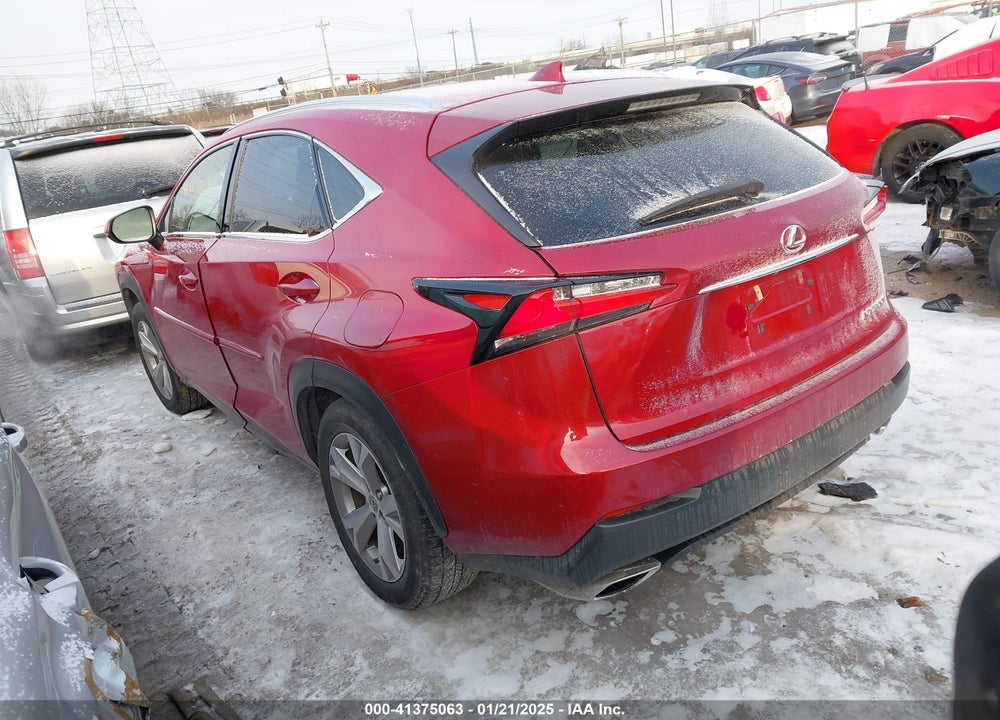 2017 LEXUS NX 200T VIN: JTJBARBZ9H2140003