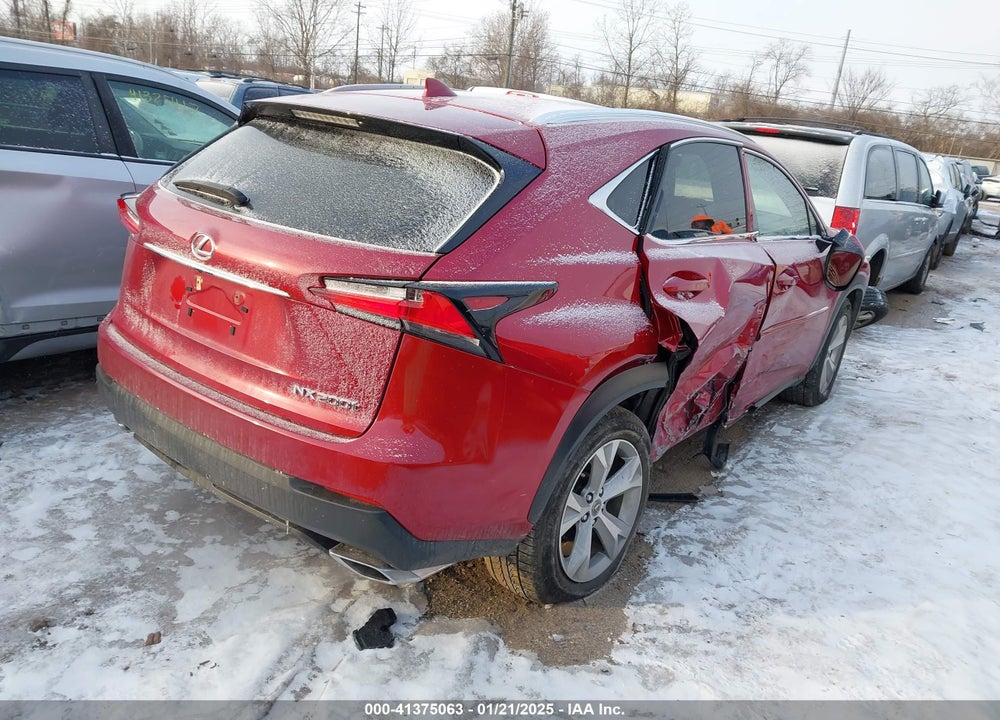 2017 LEXUS NX 200T VIN: JTJBARBZ9H2140003