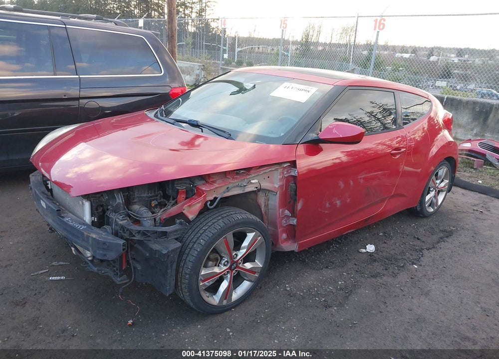 2016 HYUNDAI VELOSTER VIN: KMHTC6AD6GU285309