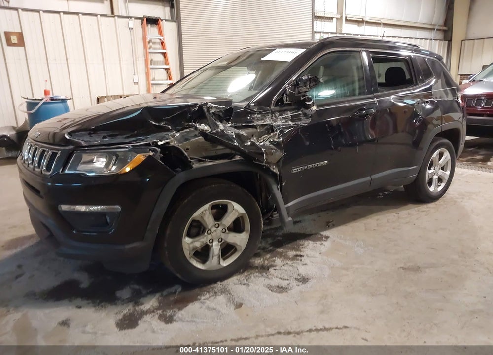 2018 JEEP COMPASS LATITUDE FWD VIN: 3C4NJCBB6JT272446