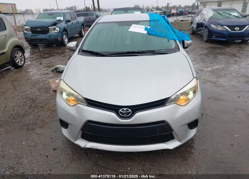 2014 TOYOTA COROLLA VIN: 2T1BURHE7EC208052