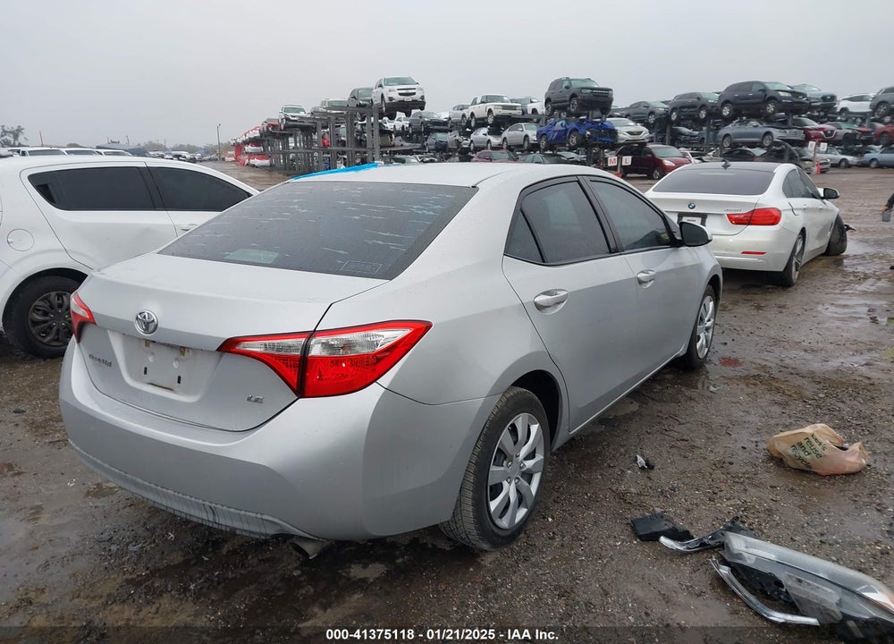 2014 TOYOTA COROLLA VIN: 2T1BURHE7EC208052