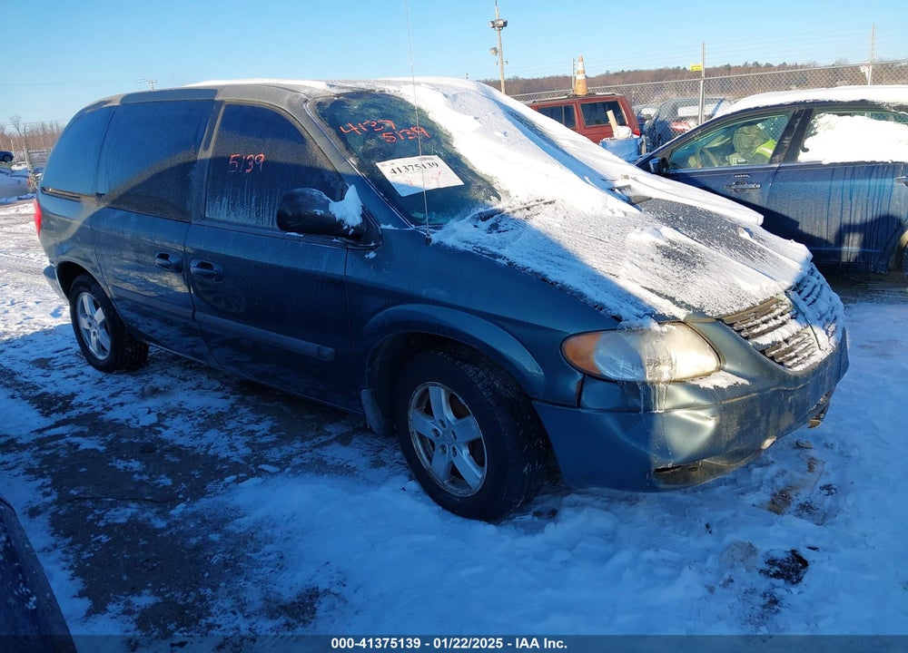 2007 DODGE CARAVAN SXT VIN: 1D4GP45R47B175961