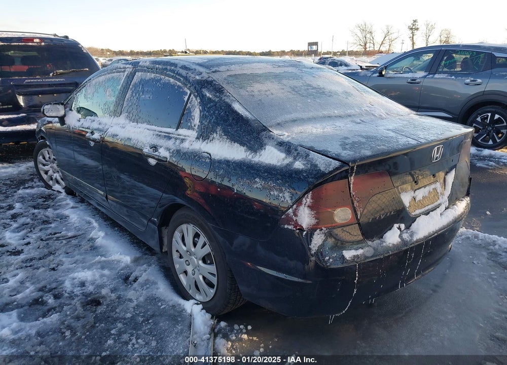 2008 HONDA CIVIC LX VIN: 2HGFA165X8H324792