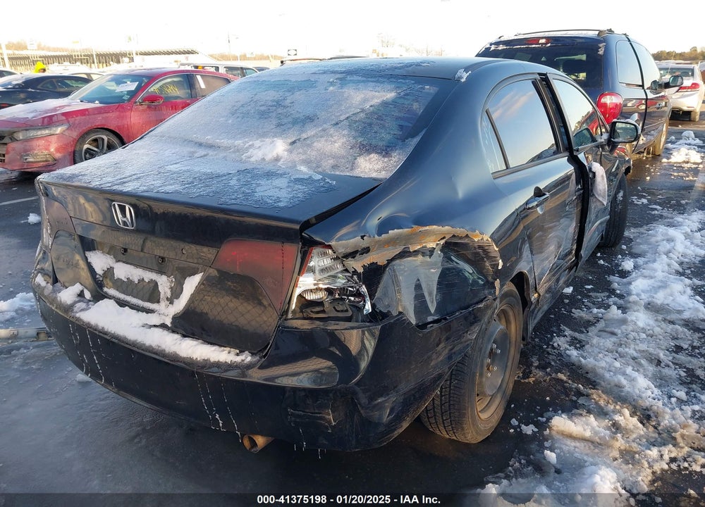 2008 HONDA CIVIC LX VIN: 2HGFA165X8H324792