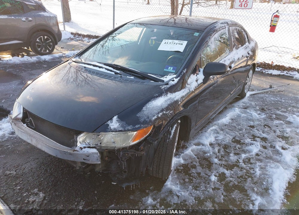 2008 HONDA CIVIC LX VIN: 2HGFA165X8H324792