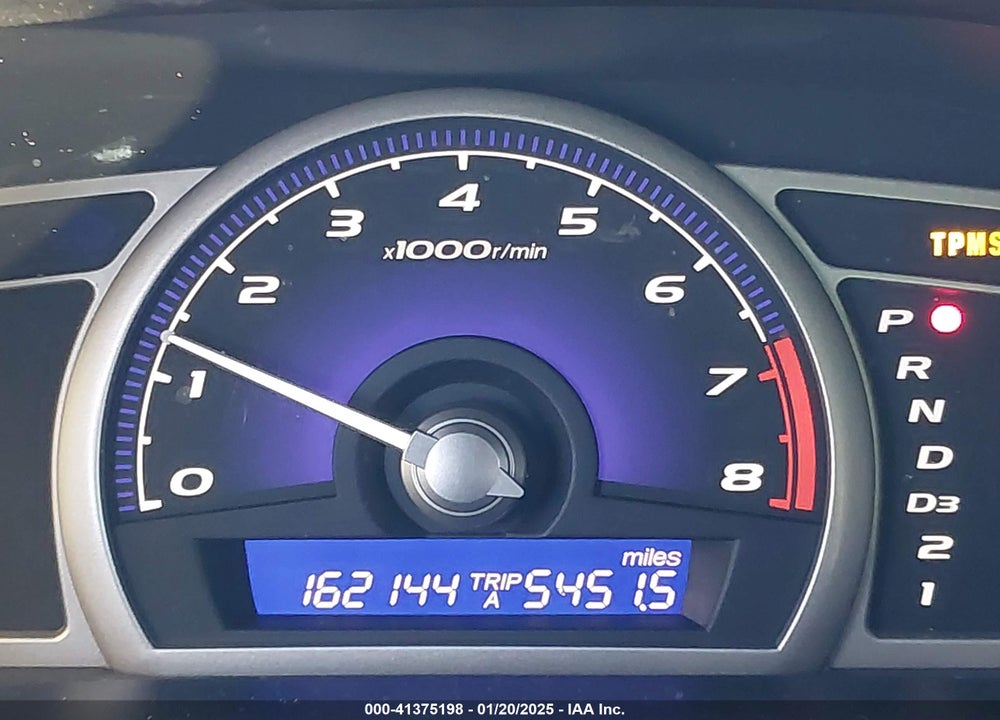 2008 HONDA CIVIC LX VIN: 2HGFA165X8H324792