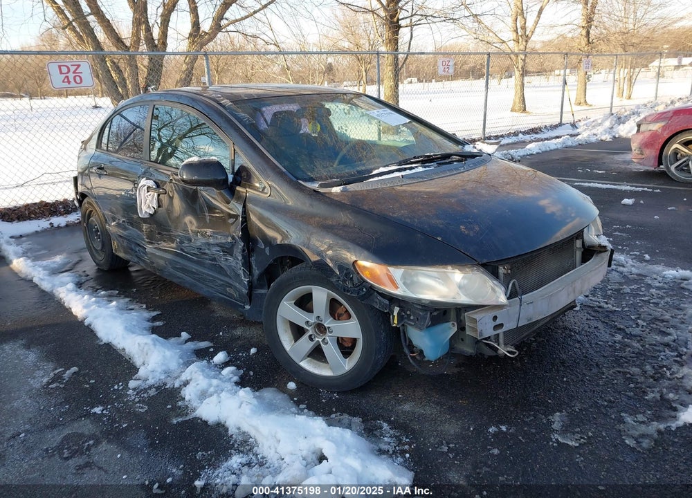 2008 HONDA CIVIC LX VIN: 2HGFA165X8H324792