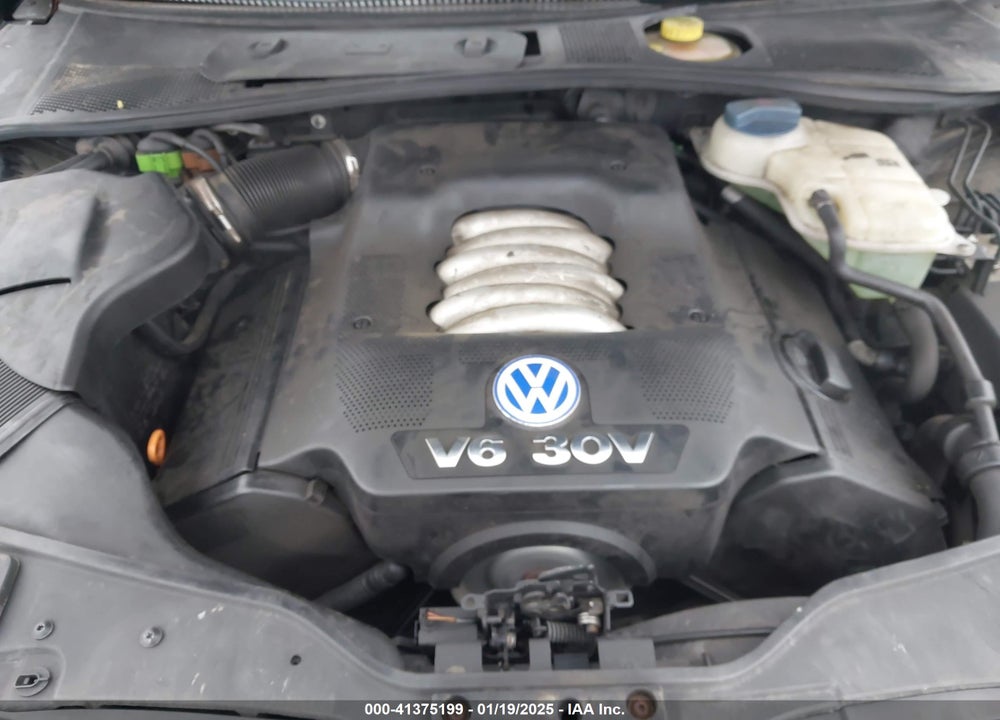 2001 VOLKSWAGEN PASSAT GLS V6 VIN: WVWPH63B31P273210