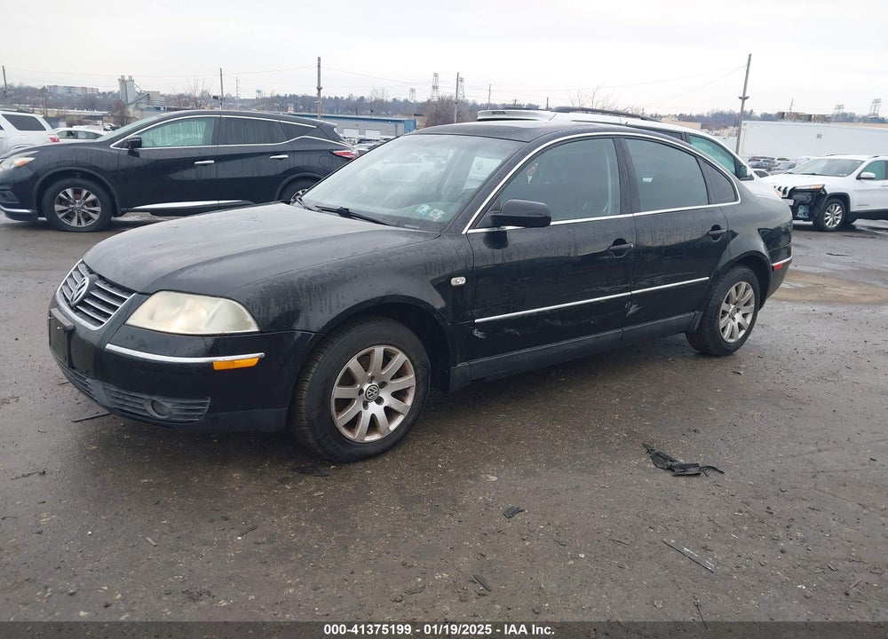 2001 VOLKSWAGEN PASSAT GLS V6 VIN: WVWPH63B31P273210