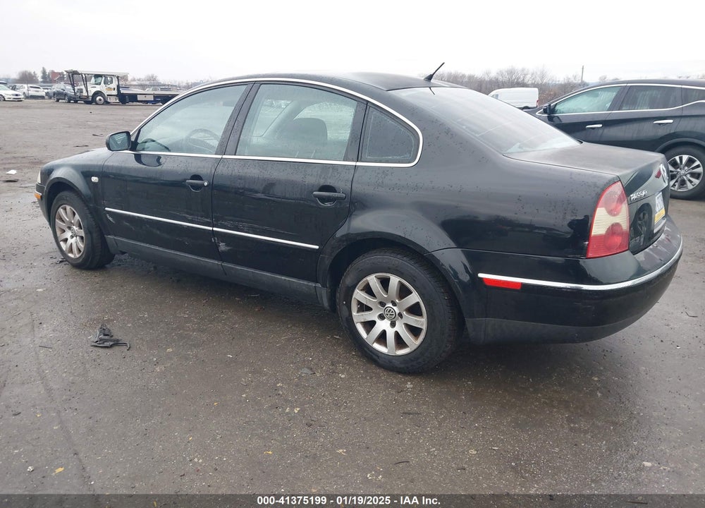 2001 VOLKSWAGEN PASSAT GLS V6 VIN: WVWPH63B31P273210
