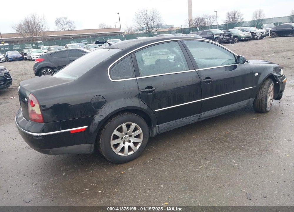 2001 VOLKSWAGEN PASSAT GLS V6 VIN: WVWPH63B31P273210