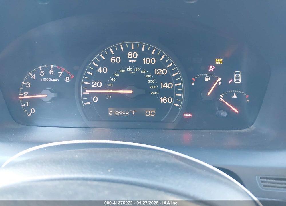 2005 HONDA ACCORD 2.4 EX VIN: 1HGCM55895A082553