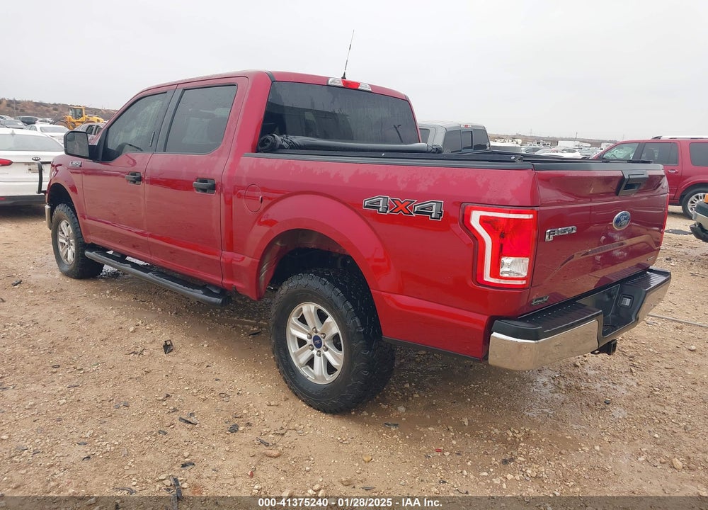2015 FORD F150 VIN: 1FTEW1EFXFKD03131