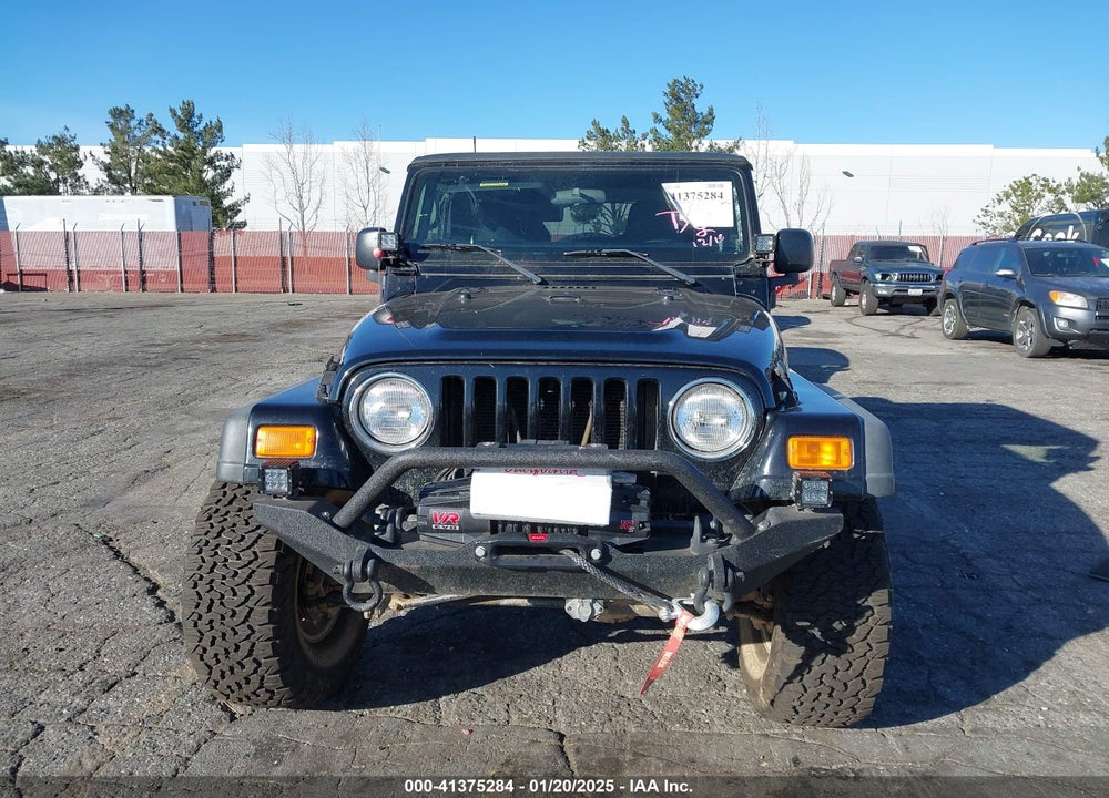 2004 JEEP WRANGLER SPORT VIN: 1J4FA49S84P701508