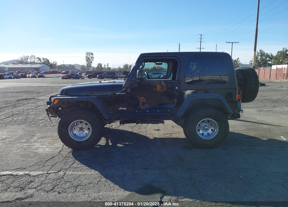 2004 JEEP WRANGLER SPORT VIN: 1J4FA49S84P701508