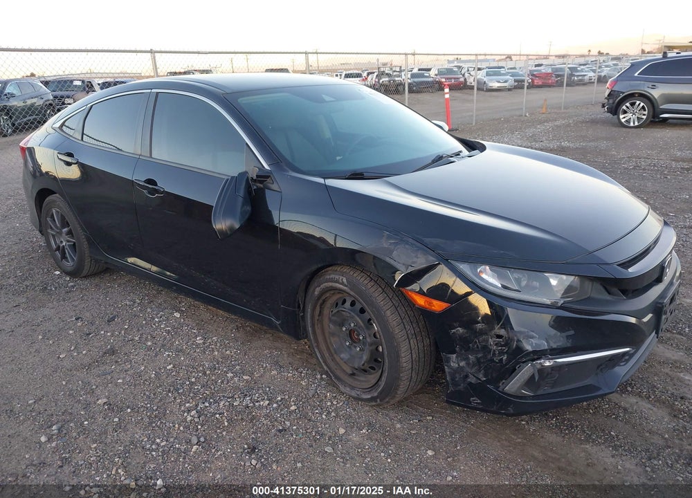 2019 HONDA CIVIC LX VIN: 2HGFC2F65KH507839
