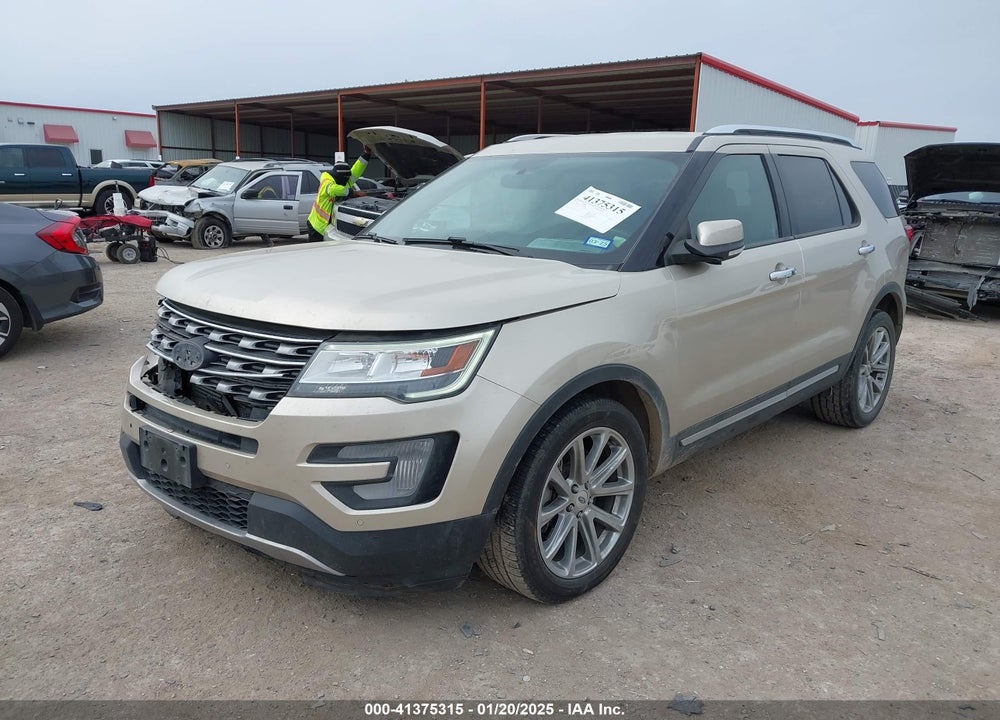 2017 FORD EXPLORER LIMITED VIN: 1FM5K7FH7HGC84604