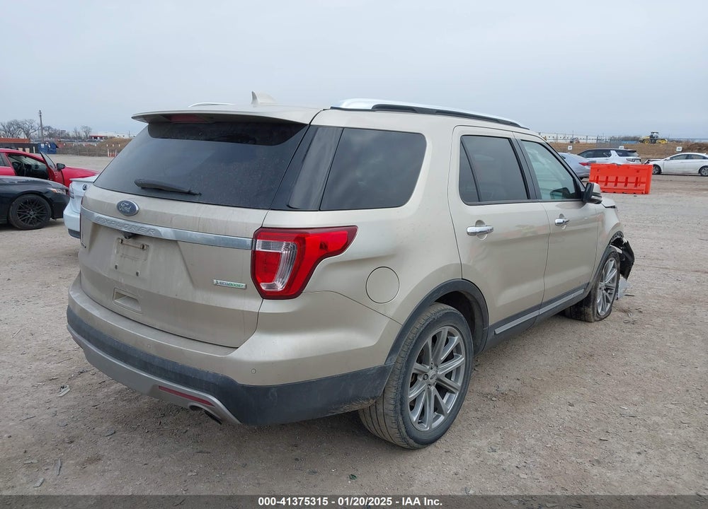 2017 FORD EXPLORER LIMITED VIN: 1FM5K7FH7HGC84604