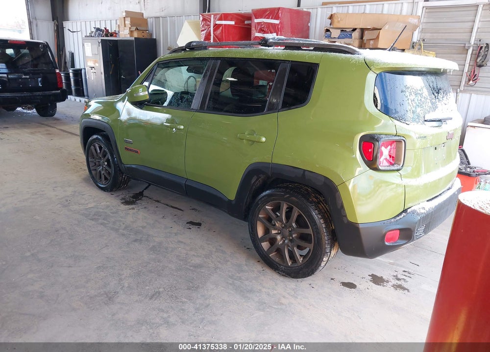 2016 JEEP RENEGADE 75TH ANNIVERSARY VIN: ZACCJABW0GPC84719