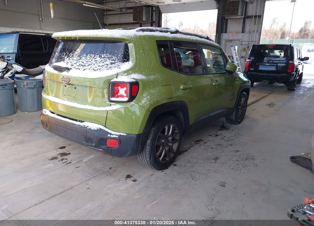 2016 JEEP RENEGADE 75TH ANNIVERSARY VIN: ZACCJABW0GPC84719