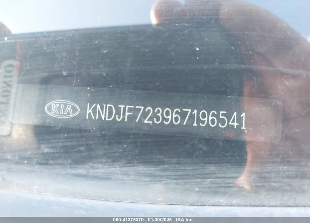 2006 KIA SPORTAGE EX V6/LX V6 VIN: KNDJF723967196541