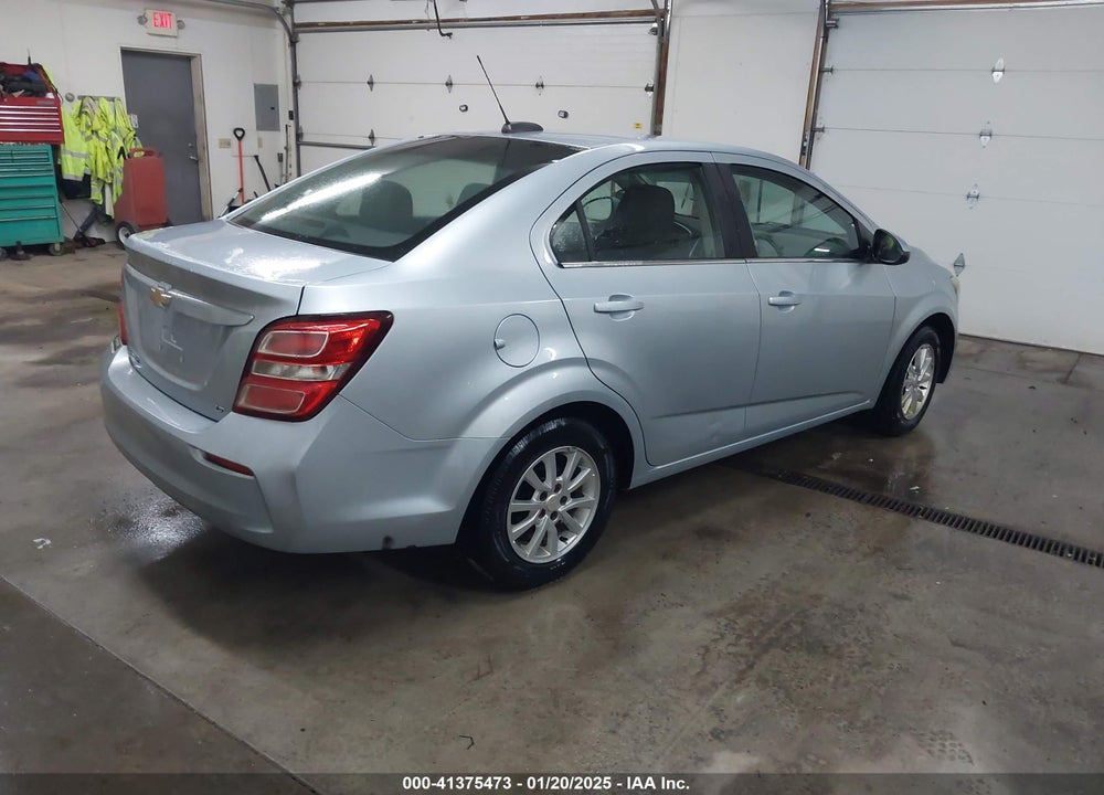 2017 CHEVROLET SONIC VIN: 1G1JD5SH2H4112918