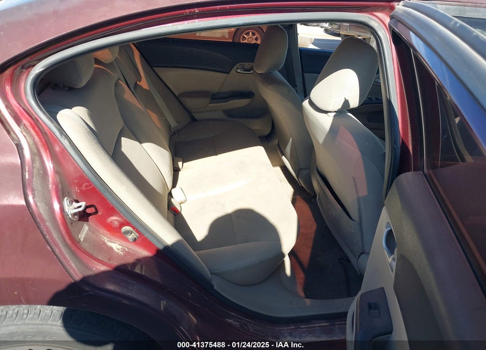 2012 HONDA CIVIC SDN LX VIN: 2HGFB2F57CH579430