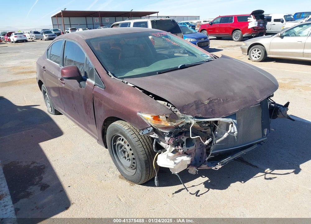 2012 HONDA CIVIC SDN LX VIN: 2HGFB2F57CH579430