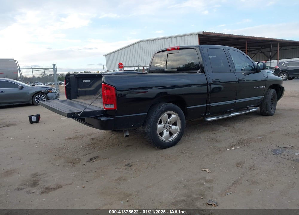 2005 DODGE RAM 1500 SLT/LARAMIE VIN: 1D7HA18D35S355288