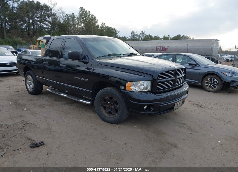 2005 DODGE RAM 1500 SLT/LARAMIE VIN: 1D7HA18D35S355288