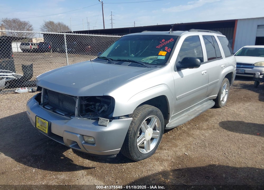 2008 CHEVROLET TRAILBLAZER LT VIN: 1GNDS13S482142888