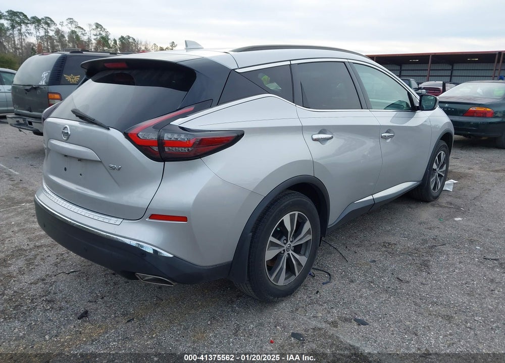 2021 NISSAN MURANO SV FWD VIN: 5N1AZ2BJ4MC106446