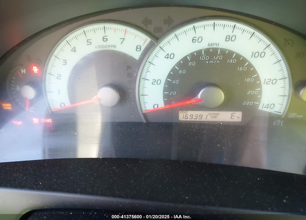 2007 TOYOTA CAMRY VIN: 4T1BE46K17U664977
