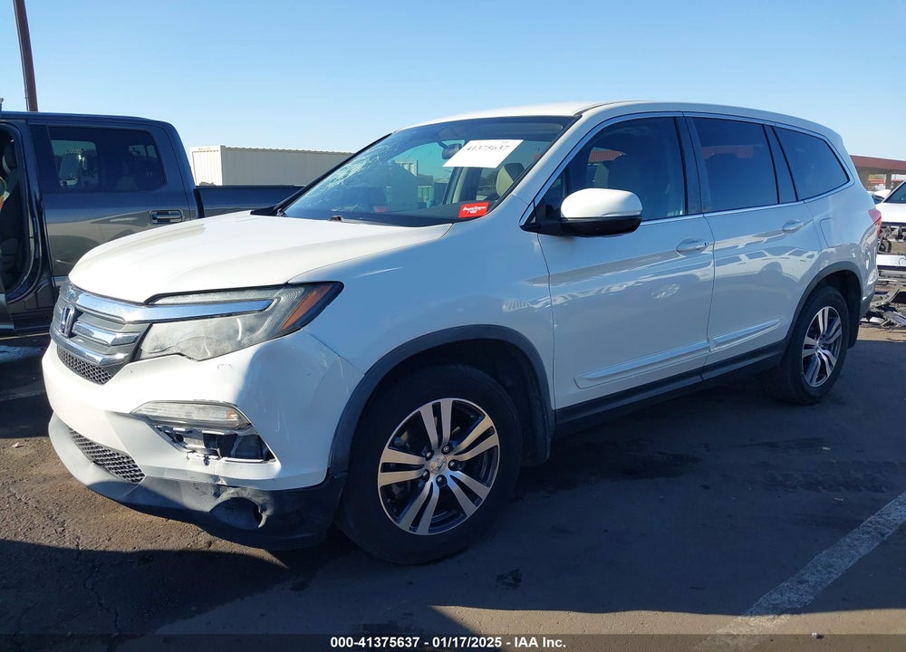 2017 HONDA PILOT EX VIN: 5FNYF5H36HB018688