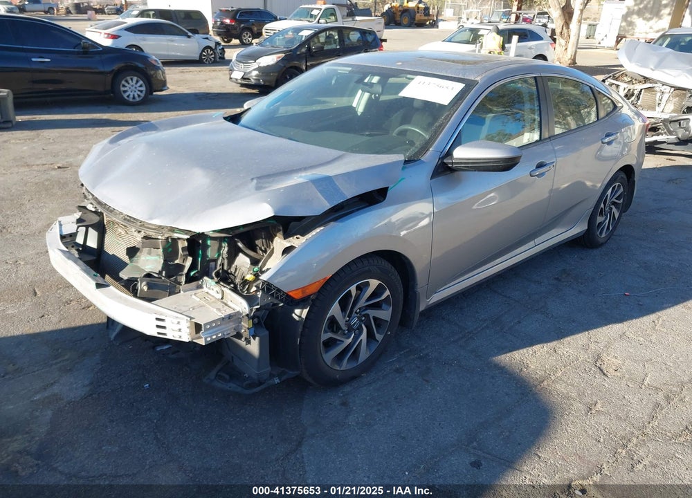 2017 HONDA CIVIC VIN: 19XFC2F72HE201676
