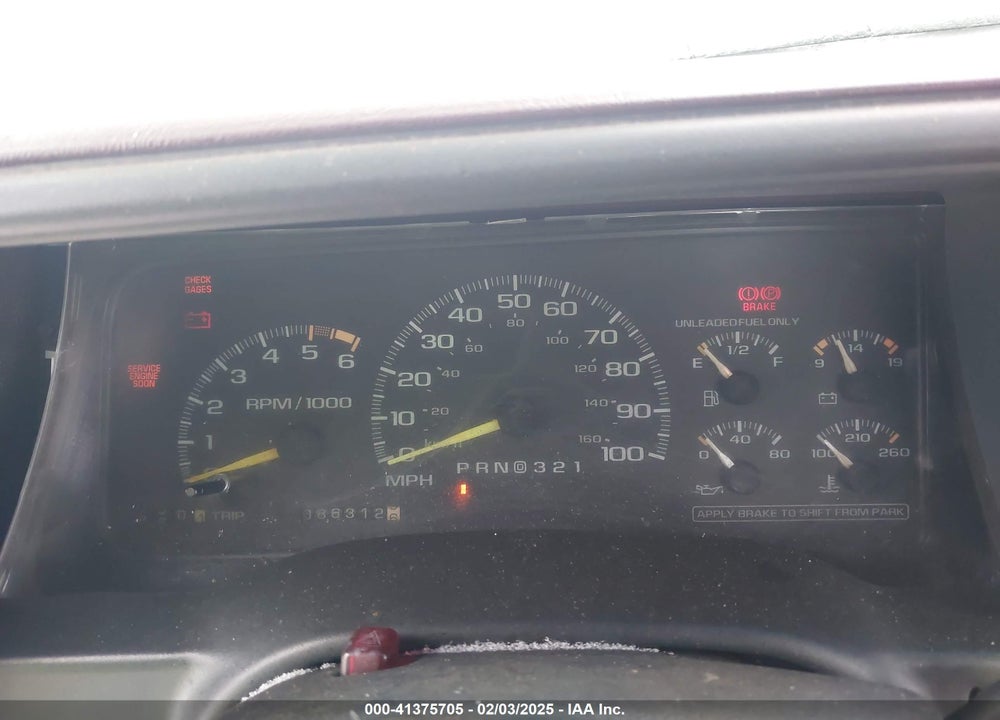 1996 CHEVROLET GMT-400 C1500 VIN: 1GCEC14RXTZ214702