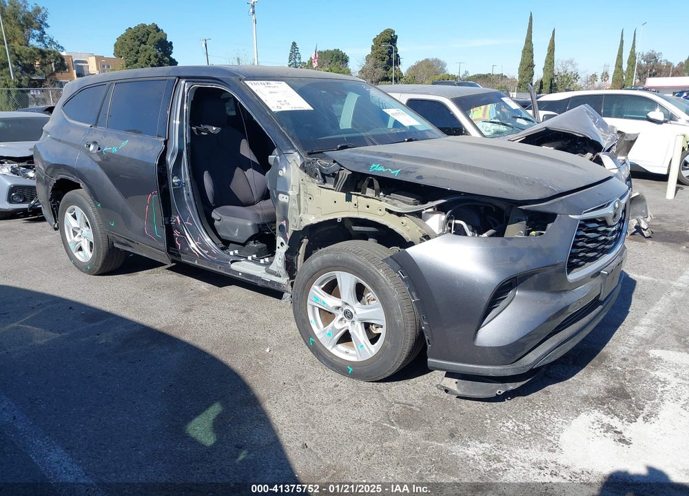 2020 TOYOTA HIGHLANDER L VIN: 5TDCZRAH4LS505911
