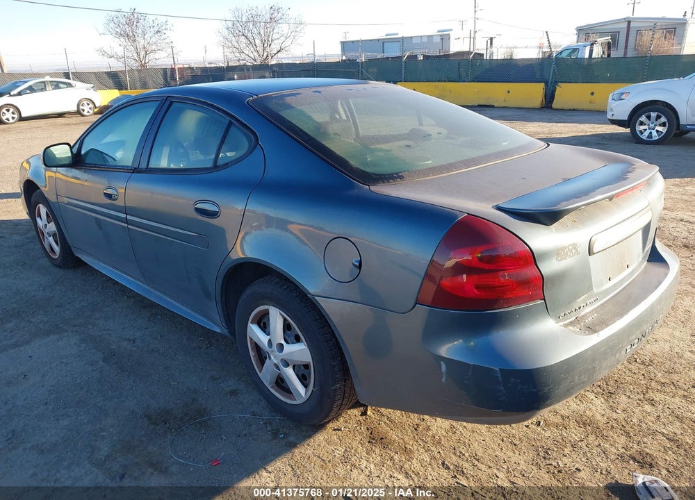2007 PONTIAC GRAND PRIX VIN: 2G2WP552071236826