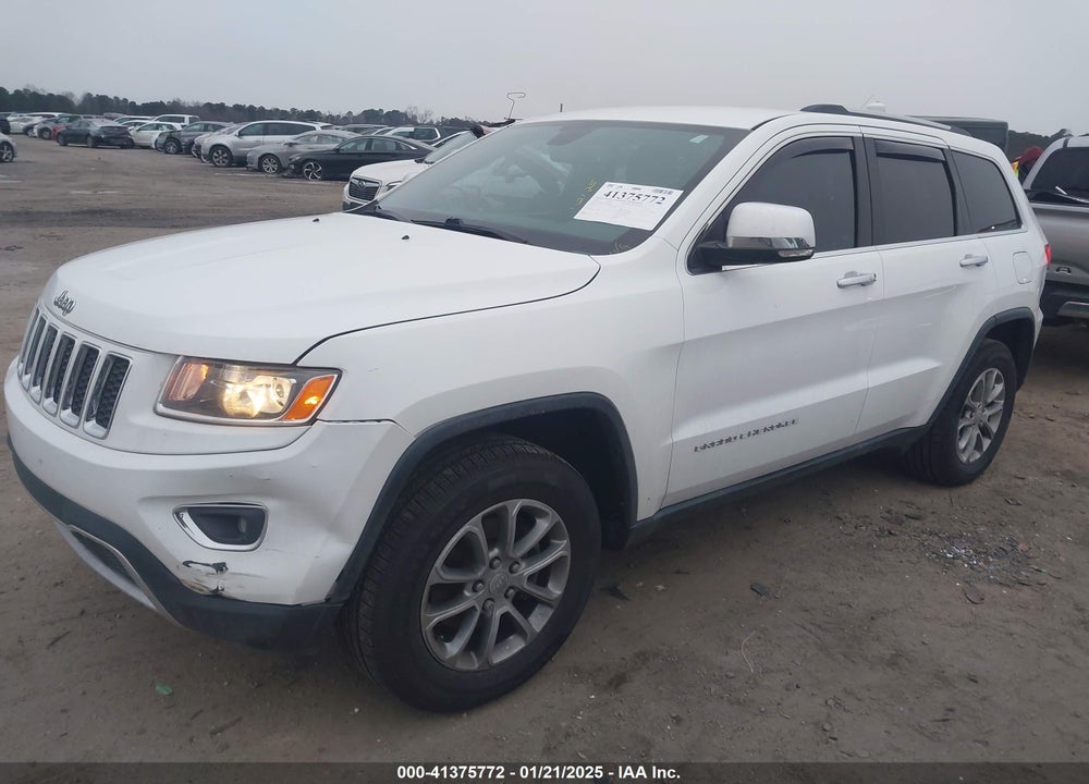 2016 JEEP GRAND CHEROKEE LIMITED VIN: 1C4RJFBG7GC398852