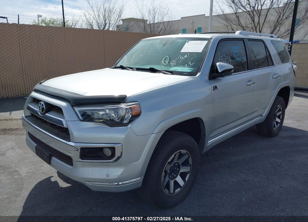 2019 TOYOTA 4RUNNER LIMITED VIN: JTEBU5JR2K5690374