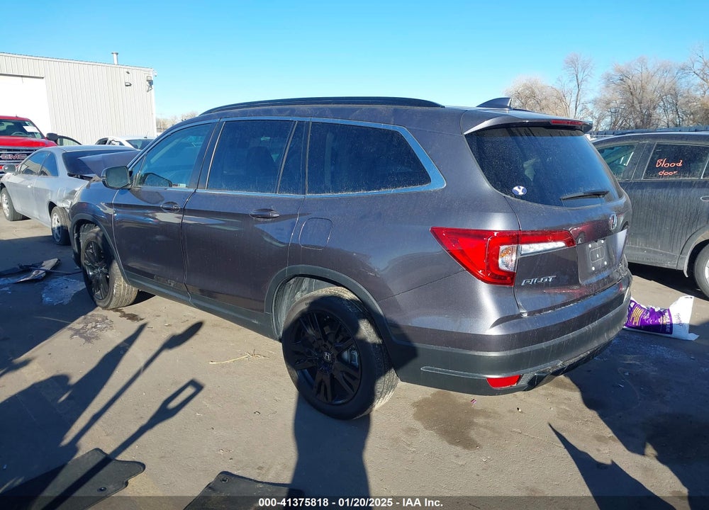 2022 HONDA PILOT AWD SPECIAL EDITION VIN: 5FNYF6H22NB092635