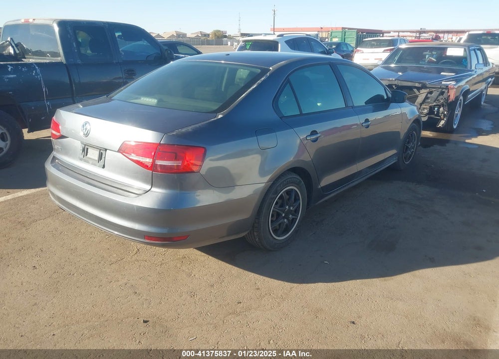 2015 VOLKSWAGEN JETTA VIN: 3VW2K7AJ1FM348105