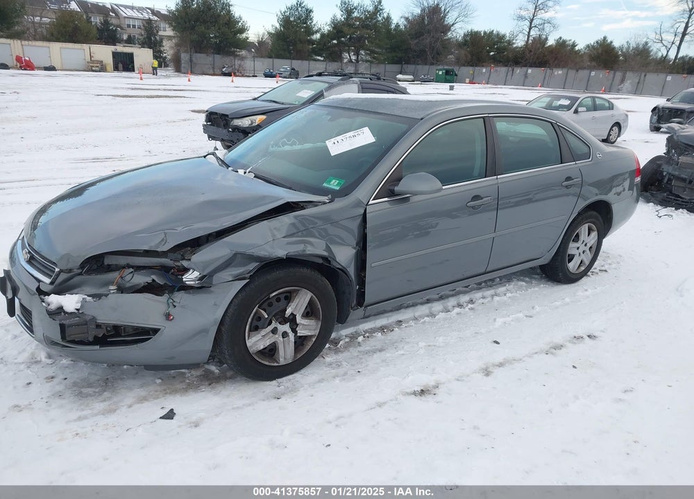 2008 CHEVROLET IMPALA LS VIN: 2G1WB58N681358035