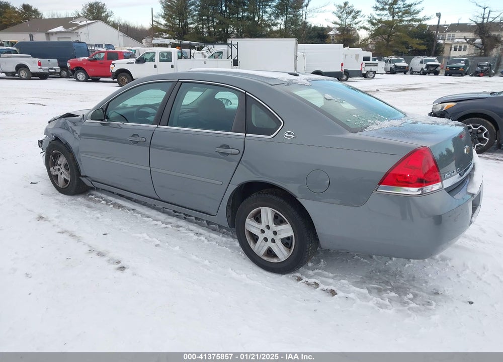 2008 CHEVROLET IMPALA LS VIN: 2G1WB58N681358035