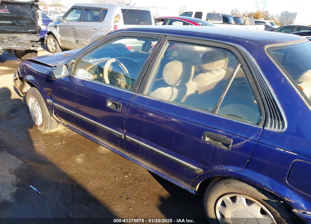 1989 TOYOTA COROLLA LE VIN: 1NXAE93E8KZ009487