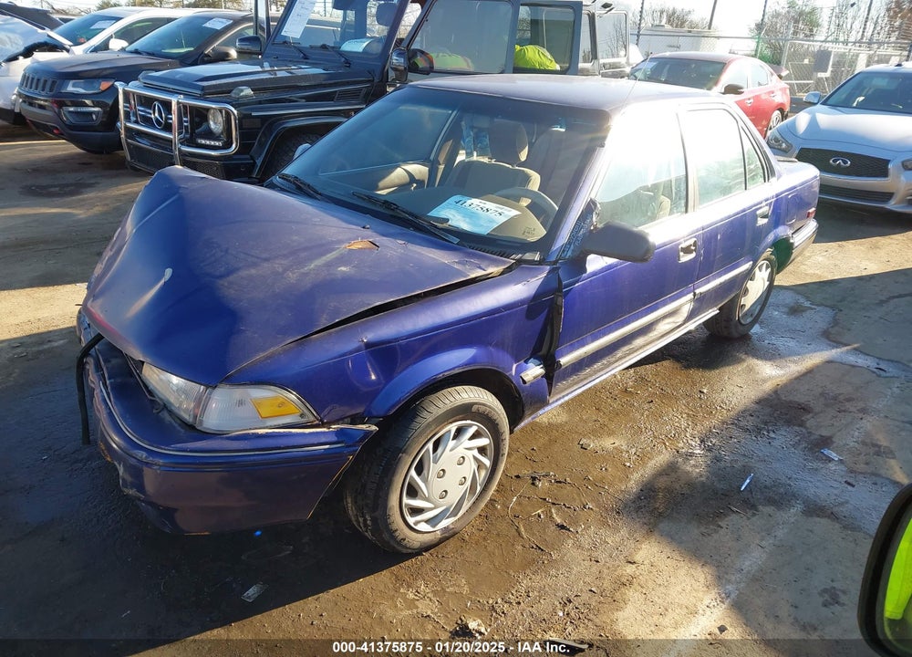 1989 TOYOTA COROLLA LE VIN: 1NXAE93E8KZ009487