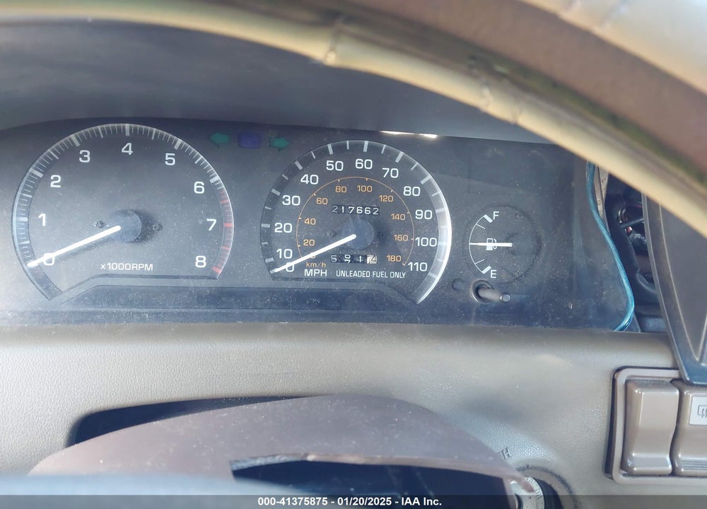 1989 TOYOTA COROLLA LE VIN: 1NXAE93E8KZ009487