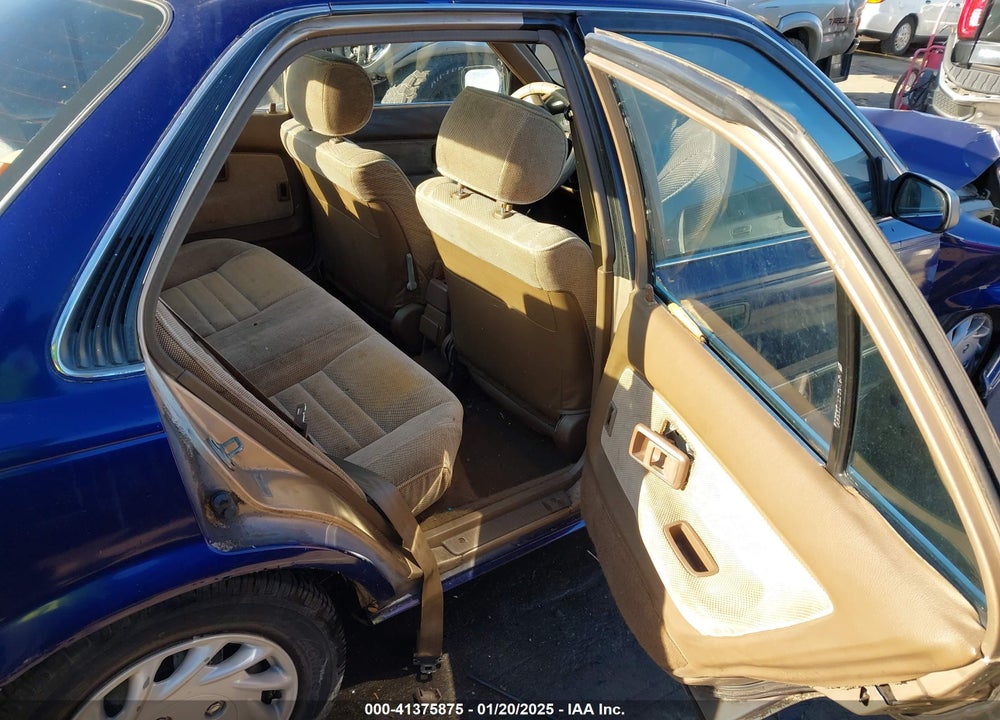 1989 TOYOTA COROLLA LE VIN: 1NXAE93E8KZ009487